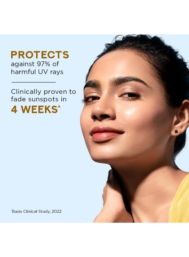 PONDS POND'S sun miracle sunscreen prevent and fade dark patches with the power of SPF 50 and NIACINAMIDE 100g - Image 3